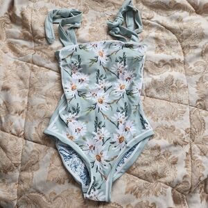 Daisy Reversible Swimsuit Size L